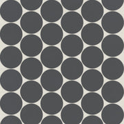Bedrosians Marin 2" Penny Round Mosaic 10.5" x 11.75" Black Sea / Black