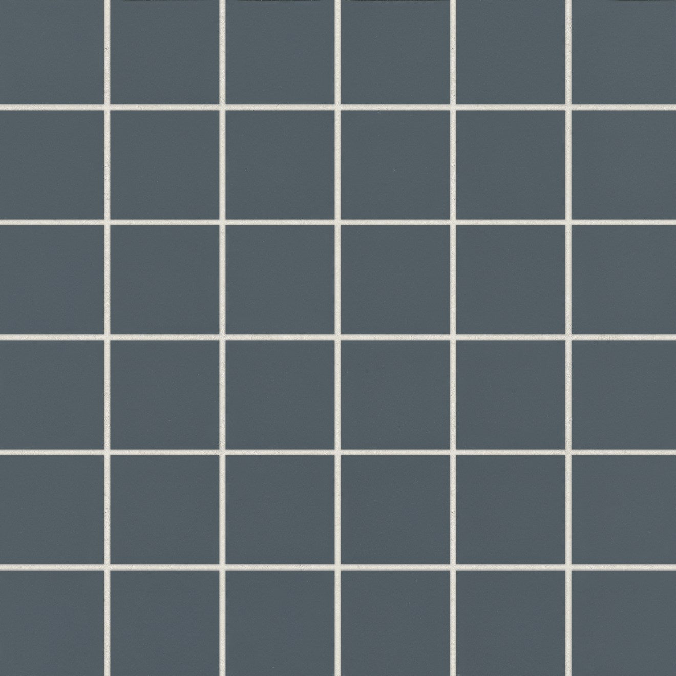 Bedrosians Marin 2" x 2" Square Mosaic 12" x 12" Midnight Tide / Navy Blue