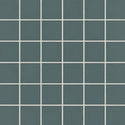 Bedrosians Marin 2" x 2" Square Mosaic 12" x 12" Ocean Teal / Teal