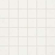Bedrosians Marin 2" x 2" Square Mosaic 12" x 12" Pearl White / White