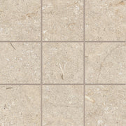 Bedrosians Poetry Stone 4" x 4" Mosaic 12" x 12" Beige