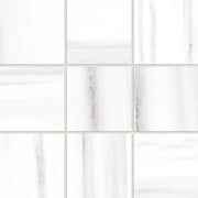 Bedrosians Prati 4" x 4" Mosaic 12" x 12" Honed Dolomite
