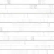 Bedrosians Prati 1" x 12" Mosaic 12" x 12" Honed Dolomite