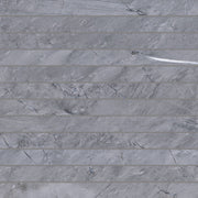 Bedrosians Prati 1" x 12" Mosaic 12" x 12" Honed Breccia Grey