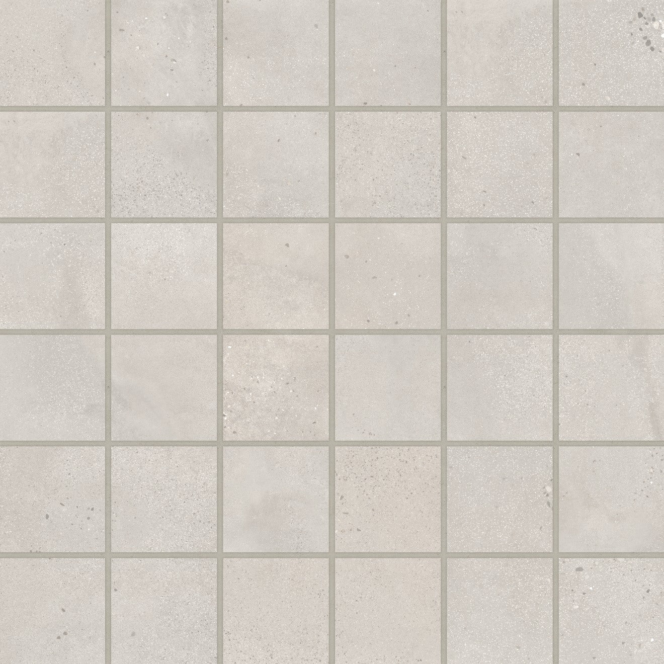 Bedrosians Area 51 2" x 2" Mosaic 12" x12" Matte Clay
