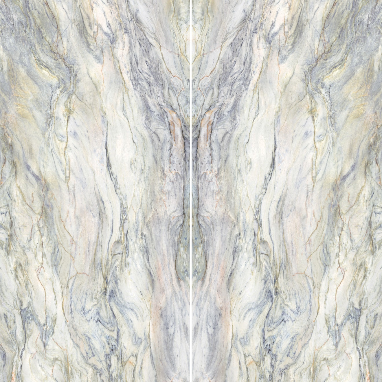 Bedrosians Magnifica Encore Luxury Slab 63" x 126" Bookmatched Satin Fusion