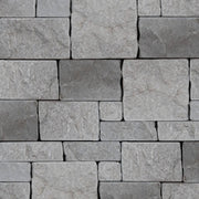 Bedrosians Marble 8" x 22" Tumbled Ledger Grey Marble