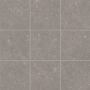 Bedrosians Bluerun 4" x 4" Mosaic 12" x 12" Atlas Gray