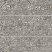 Bedrosians Farmhouse Living 1" x 4" Mosaic 12" x 12" Millstone