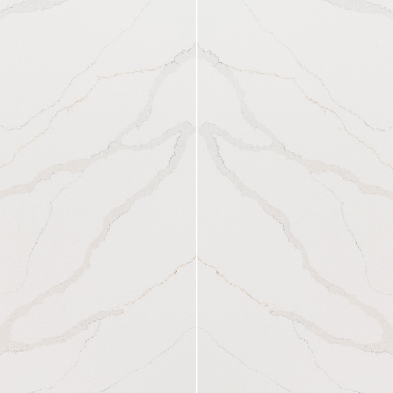 Bedrosians Nouvel 81" x 139" Super Jumbo Slab Mineral Surface 2cm Polished Calacatta Annata