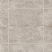 Bedrosians +One 2" x 2" Mosaic 12" x 12" Matte Greige