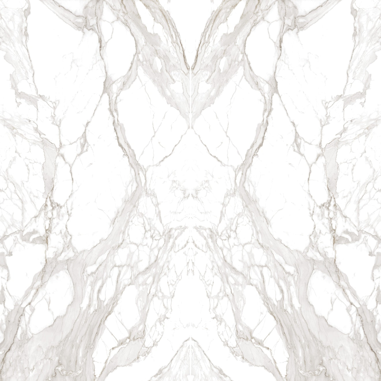 Bedrosians Nouvel 64" x 127" Bookmatch Slab Mineral Surface 3cm Polished Imperial Calacatta