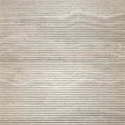Bedrosians Tivoli 24" x 48" Fluted Deco (Convesso) - Natural Terra