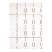 Daltile Perfit Mosaix 18" x RL" Mosaic Namaste & Thassos / Bannister