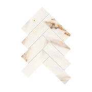 Daltile Gamma 2" x 6" Herringbone Mosaic 10" x 15" Bella