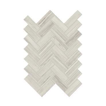 Daltile Prime 1" x 3" Herringbone Mosaic 9" x 12" Grey