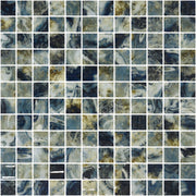 Emser Waterlace 12"x12" Mosaic 1"x1" Polished Ono
