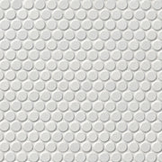 Tile Shop Penny Round 12x12 Mosaic Matte White
