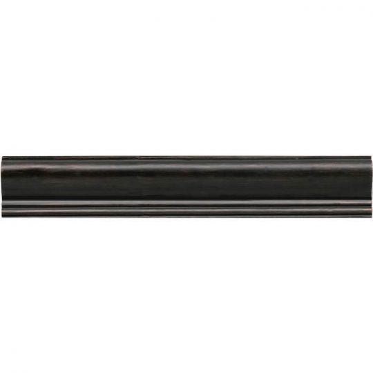 Daltile Anthology Armor 2" x 12" Deco Chair Rail Oil Rub Bronze