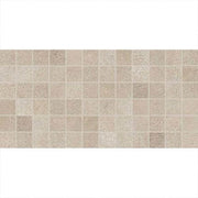 Daltile Reminiscent 2" x 2" Straight Joint Mosaic 12" x 24" Aged Beige