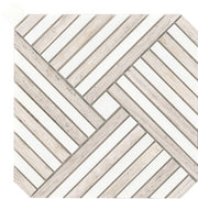 Emser Alluro 9"x9" Mini Palace Cream