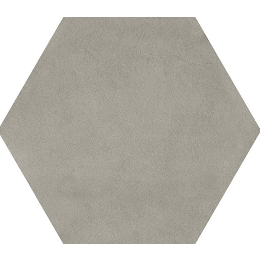 Daltile Bee Hive Medley 8.5" x 10" Hexagon Ashgrey