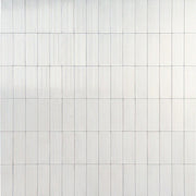 Marazzi Rice 3" x 8" Raked Bianco Structure