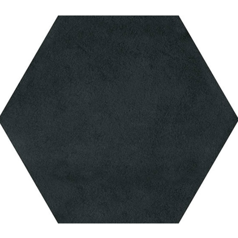 Daltile Bee Hive Medley 8.5" x 10" Hexagon Black