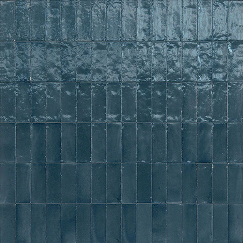 Marazzi Rice 3" x 8" Blu