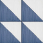Marazzi Scenario 8" x 8" Blu Triangle