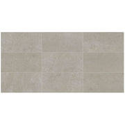 Marazzi Classentino Marble 8" x 24" Textured Coliseum Gray