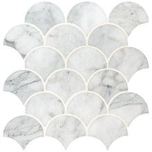 Calacatta Blanco Scallop