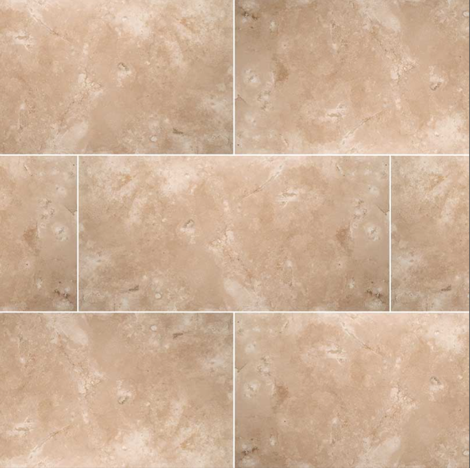 MS International Travertine 12" x 24" Durango Cream