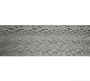 Emser Artwork 12" x 35" Hexagon Silver