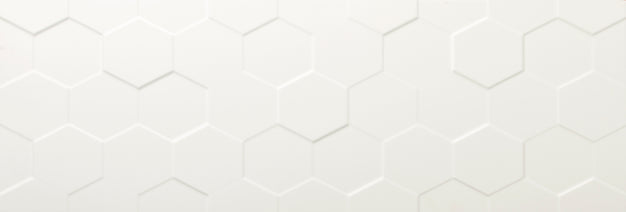 Emser Center 13" x 35" Hex White
