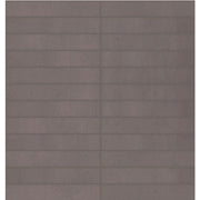 Daltile Synchronic 1" x 6" Straight Joint Mosaic 12" x 12" Charcoal