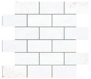 Emser Cogent 12" x 12" Mosaic 2" x 4" White