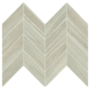 Daltile Articulo 2" x 5" Chevron Mosaic 12" x 12" Column Grey