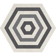 Daltile Bee Hive 24" x 20" Deco Target Cool Blend