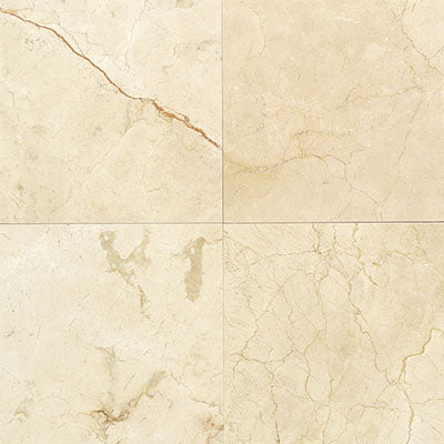 Daltile Marble 12" x 24" Polished Crema Marfil Cl