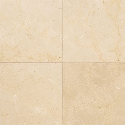Daltile Marble 18" x 18" Polished Crema Marfil El