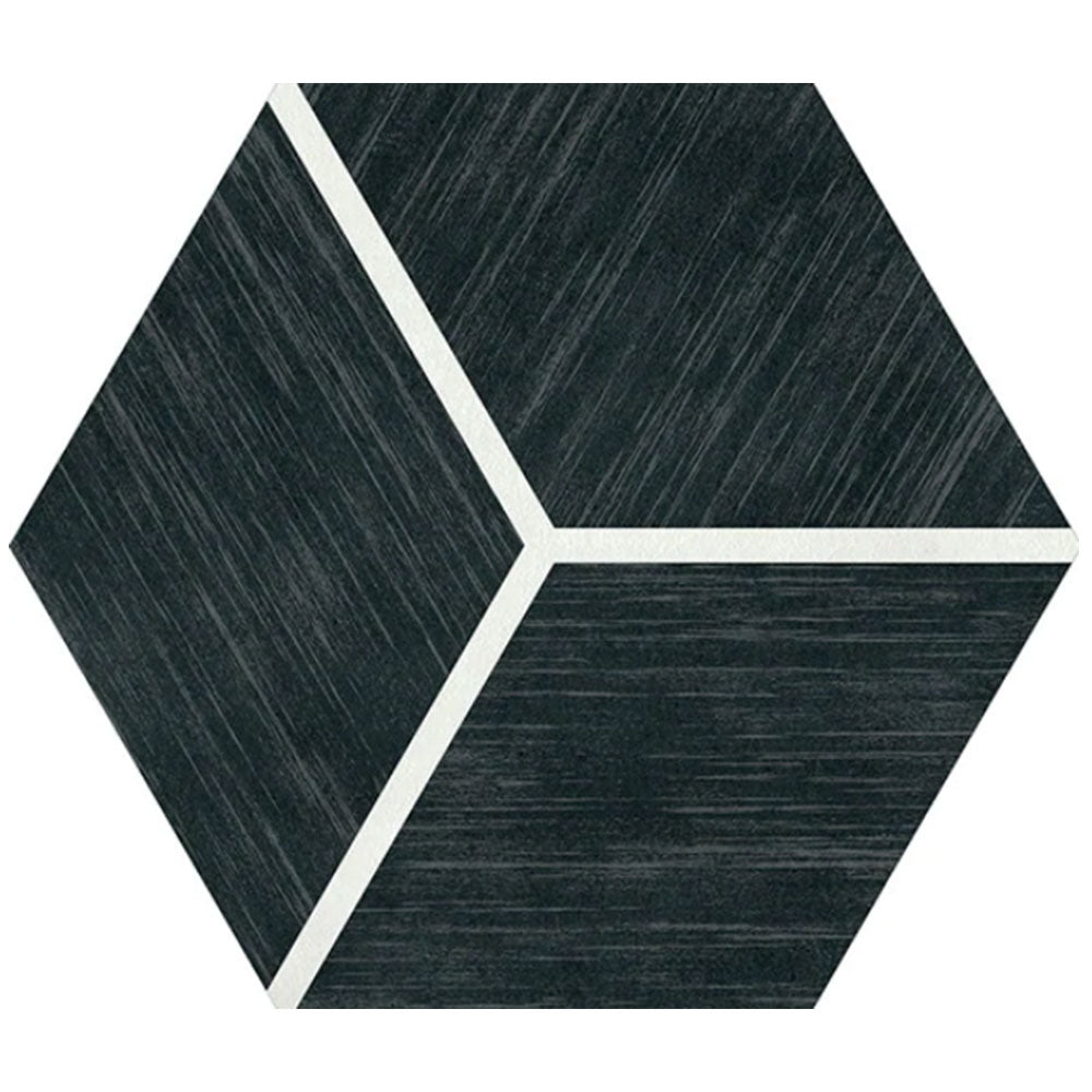 Daltile Bee Hive Medley 8.5" x 10" Deco Cube Negative