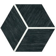 Daltile Bee Hive Medley 8.5" x 10" Deco Cube Negative