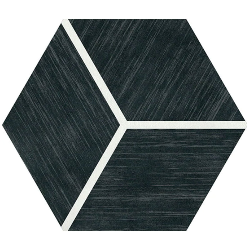 Daltile Bee Hive Medley 8.5" x 10" Deco Cube Negative