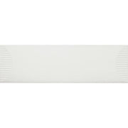Daltile Stencil 4" x 12" Half Moon White