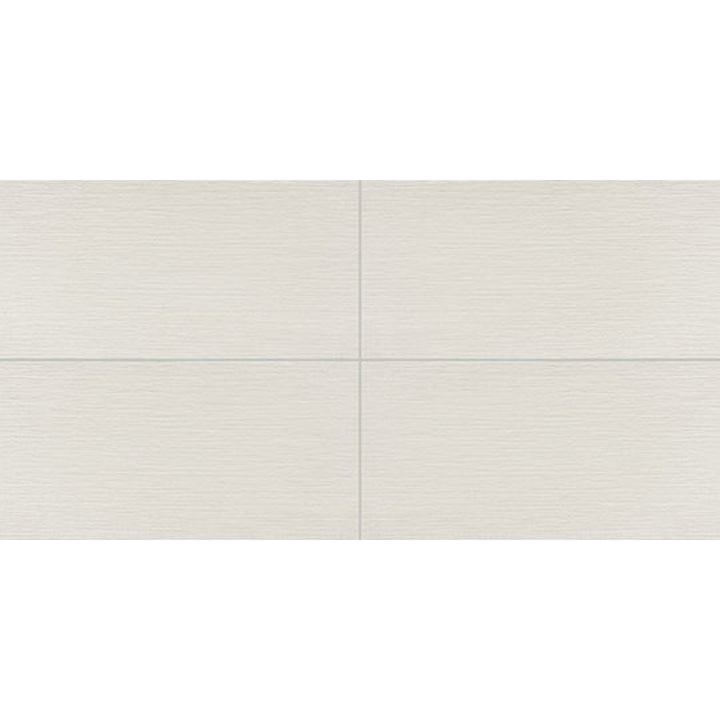Daltile Synchronic 12" x 24" Textured White