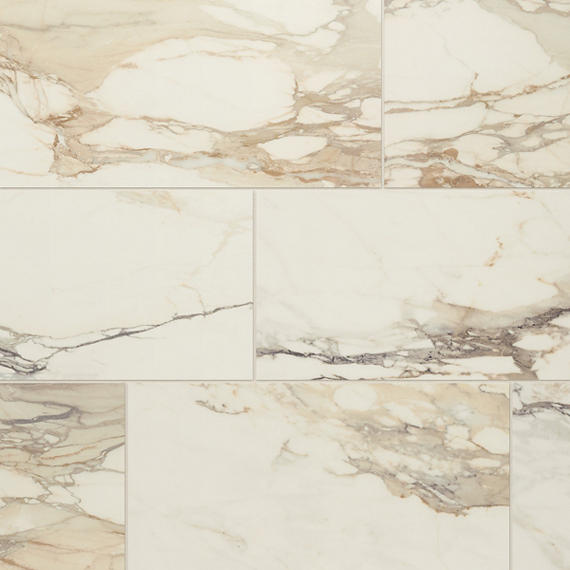 Daltile Panoramic Duet 24" x 48" Matte Calacatta Topaz