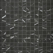Daltile Platinum 2" x 2" Straight Joint Mosaic 12" x 24" Matte Carbon