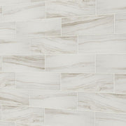 Daltile Platinum 4" x 12" Matte Calacatta Sky