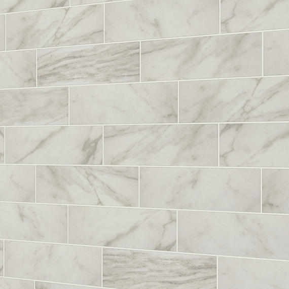 Daltile Platinum 4" x 12" Matte Calacatta Empire